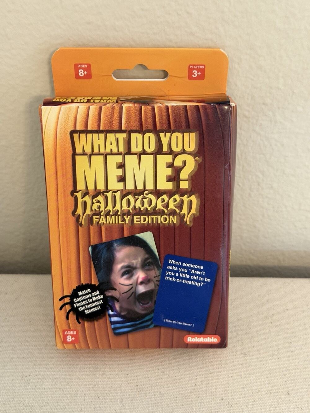 What Do You Meme? Card Game Halloween Family Edition NEW Sealed 2026